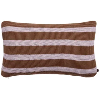 Marc O'Polo Zierkissen, Braun, Textil, Uni, Füllung: Polyester, 30x50 cm, Oeko-Tex® Standard 100, pflegeleicht, Wohntextilien, Kissen, Dekokissen