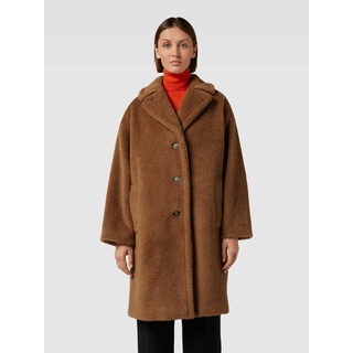 Mantel mit überschnittenen Schultern Modell 'VEBER', Camel, 44