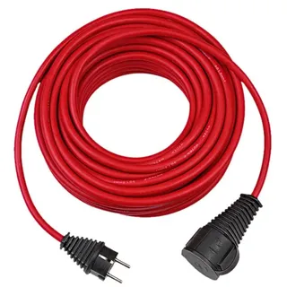 Brennenstuhl Baustellen-Verlängerungskabel IP44 10 m rot H07RN-F 3G1,5