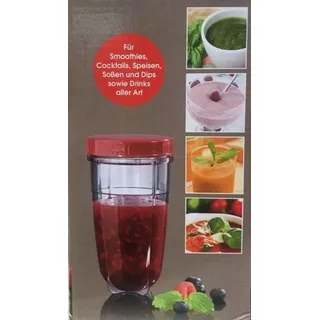 GOURMETmaxx Mr. Magic Standmixer weiß/rot 4 tlg. 250 W