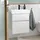 Waschbeckenunterschrank 46 x 55 cm Glossy White