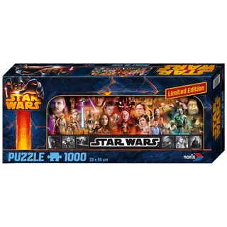Noris 606031233 - Star Wars Panorama Puzzle, 1000 Teile