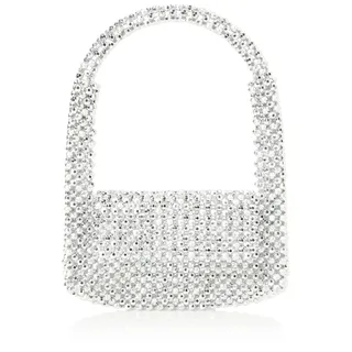 myMo at night Women's Handtasche Bag Clutch, Silber