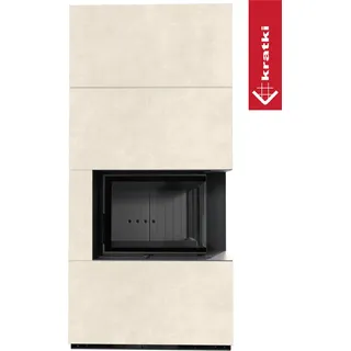 Kratki Floki Box Kaminbausatz Stahl Schwarz
