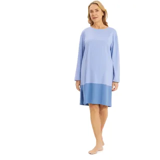 Rösch Nachthemd im Colourblocking-Style Blau 100% Baumwolle 1253686 - 40