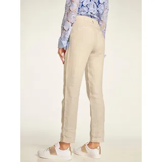 Heine Leinenhose Normal Beige 17
