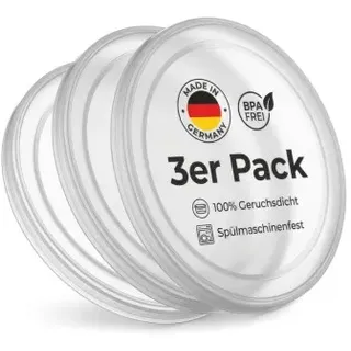 HUND IST KÖNIG Hund IST König® Dosendeckel, Deckel für Dosen halten Tierfutter frisch, schließen Gerüche ein 3 St