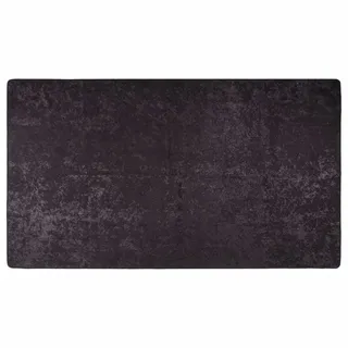 vidaXL Teppich Waschbar 190x300 cm Anthrazit Rutschfest