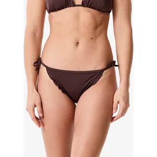 Bikini-Hose Damen Rüschen Sandy Cancan braun