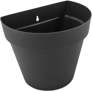 Wand Blumen Ampel 28x20 cm - 3 Farben - Garten Deko Hänge Pflanz Topf für Außen
