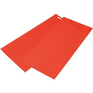 5,4 Mm Geprägte Wachsplatten, Manuelle Silikon-prägepresse, Bienenwachsform, Diy-imkerwerkzeug, 41,3 X 20,5 Cm, Rot