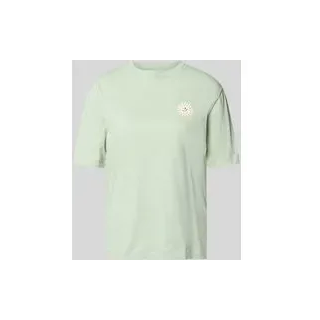 Regular Fit T-Shirt aus reiner Baumwolle Modell 'TARJAA', Schilf, XS