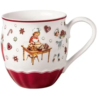 Villeroy & Boch - Annual Christmas Edition Weihnachtsbecher 2023 380 ml, Tasse Weihnachten, Weihnachtstasse, Kaffeebecher, Heißgetränkebecher, Tasse Winter, Premium Porzellan