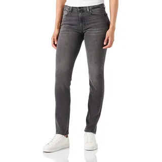 7 For All Mankind Damen Jswxc320 Jeans, Schwarz, 25 EU - 25