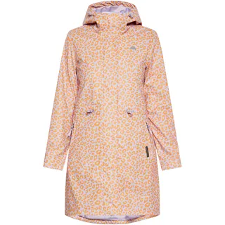 Schmuddelwedda Damen Regenparka, Pastelllavendel Orange Leo, L - L