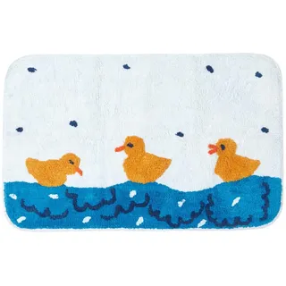 Homescapes Badematte Ententeich Mehrfarbig 75 x 45 cm