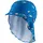 Bademütze mit Nackenschutz Blau 53 cm