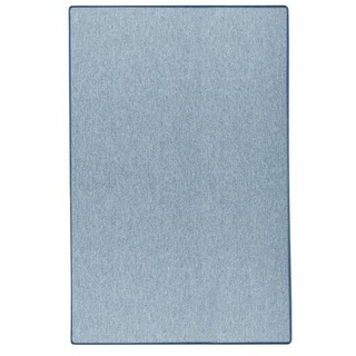 Karat Teppich-Läufer auf Maß | Sabang Sisaloptik | Blau | 300x250 cm