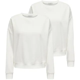 Only Sweatshirt Weiß XL