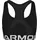 Armour HeatGear Armour Mid Support Sport-BH Damen 001 black/white S