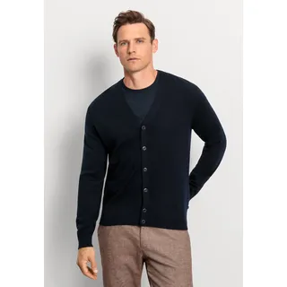 Olymp "OLYMP Casual Strick, Strickjacke", Herren, Strickjacke Cardigan Regulär 533566 | Pullover, Rippbündchen, Regular Fit, 100%Schurwolle - S
