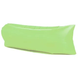Surwin Wasserdichtes Aufblasbares Sofa,Tragbares Luft Sofa Aufblasbare, Air Lounger, Luftsofa Luftsack Für Outdoor, Strand, Reisen, Party, Camping Gadgets (Fluoreszierendes Grün,230x70cm)