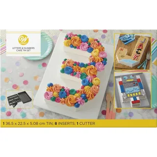 Wilton Backform Set Countless Celebrations - Nummer & Buchstaben