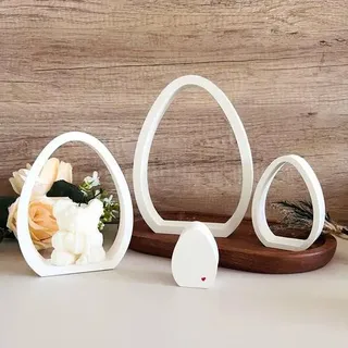 Silikonformen Ostern Hase 4 Stück Gießformen für DIY Handwerk