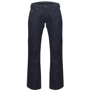 Diesel Bootcut-Jeans Diesel Herren Jeans Boot-Cut Hose 5-Pocket-Style, Regular Fit, ausgestellte Beinform, Länge: 32 blau 33