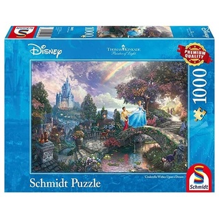 Puzzle - Thomas Kinkade: Disney Cinderella (1000 p