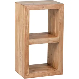 FineBuy Standregal 88 x 50 x 35 cm Beige