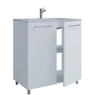 VCM Melville II 80 x 46 cm weiß