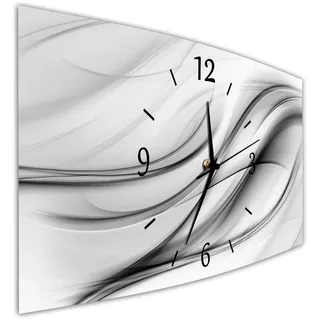 Bilder-Manufaktur BM Funk Quarz Wanduhr Funkwanduhr Funkwanduhren Funkuhr Funkuhren kein Ticken lautlos geräuschlos leise modern ohne Tickgeräusche groß XXL MF7.-9558m-1-6030-funk