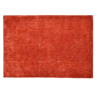 Tom Tailor Hochflorteppich  Cozy , rot , Synthetische Fasern , Maße (cm): B: 140 H: 2,5
