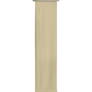 Wirth Newbury Schiebegardine Klettband 57 x 245 cm Braun