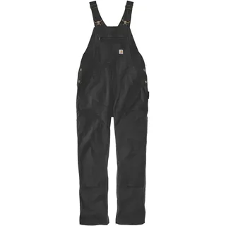 CARHARTT Denim Bib Overal black XL