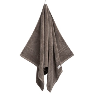 GANT Duschtuch, Organic Premium Towel - Frottee Taupe 70x140cm