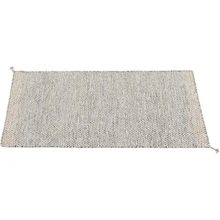 Muuto - Ply Outdoor Rug 140 x 80 cm, schwarz / weiß