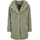 Oversized Sherpa Jacke Green M
