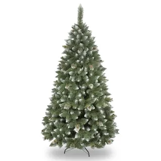 Künstlicher Weihnachtsbaum PVC Diamant 220cm Dichte Dekoration Modell SD220