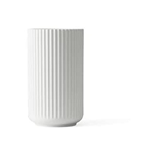 Lyngby Porcelæn Vase H10.5 cm Lyngby Designklassiker Zeitloses Design, Weiss