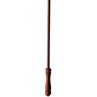 tendaggimania ® Schleuderstab Gardinenstange aus Holz - 125 cm - Gardinenschienen, Scrollen des Vorhangs - Farbe: Kirsche