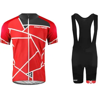 UGLY FROG -Camo Bunt Sport Radsport Trikots & Shirts Kurzarm Herren Sommer Stil Bekleidung Atmungsaktiv Top