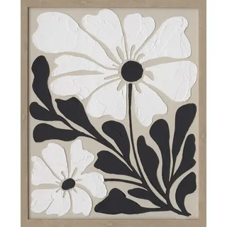 Keilrahmenbild BOHO FLOWERS (BHT 40x50x2,40 cm) - BHT 40x50x2,40 cm