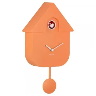 Karlsson Modern Cuckoo 21,5 cm 8,5x21,5 orange