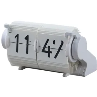 Hfgdnchva Smart Mechanischer Tischkalender mit Umschlagender Uhr, Vintage Flip Clock, Automatische - und Alarmfunktion für die Wohnkultur,