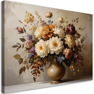 LEINWANDBILD Blumen 30x20cm