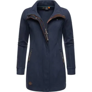 Ragwear Leichter Fleece-Übergangsmantel Blau L