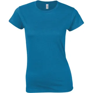 Gildan Damen Softstyle T-Shirt \64000L\" antique sapphire (heather) L"