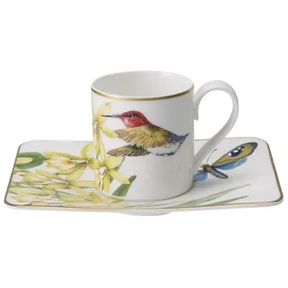 Villeroy & Boch Espressotasse mit Untertasse 0,06 l Bunt 2